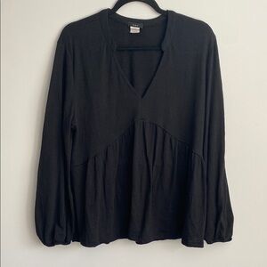 K&C Black Blouse